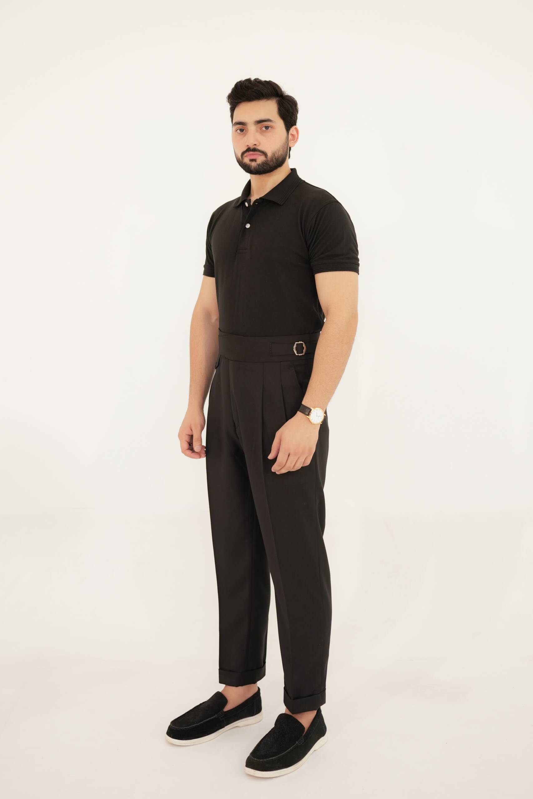 Classic Black Polo Shirt image 4