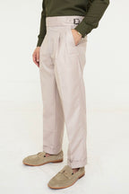 Beige Gurkha Pants