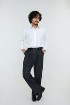 Legacy Noir Old Money Pleated Pants