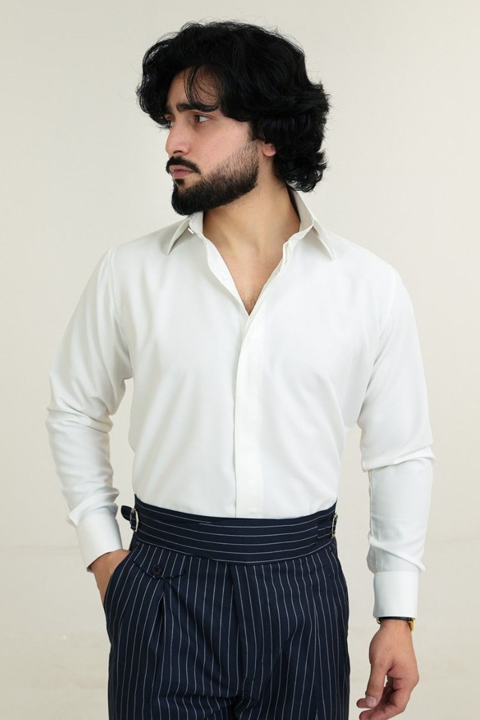 Legacy Royal Ivory Dress Shirt
