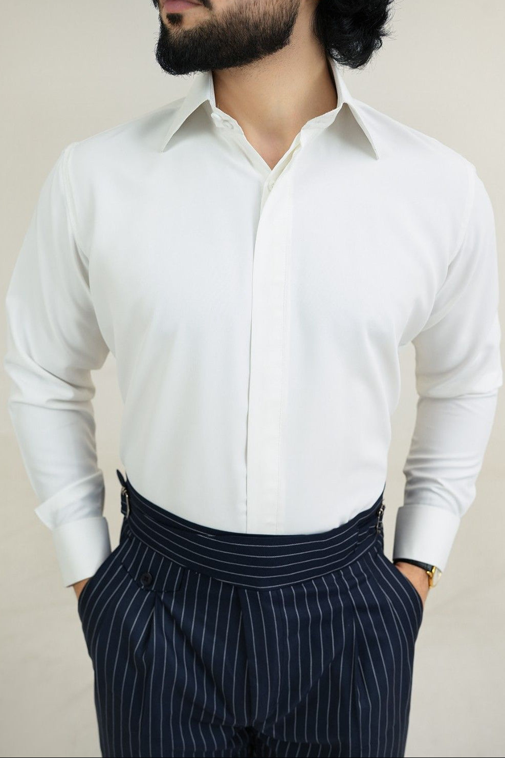 Legacy Royal Ivory Dress Shirt