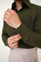 Legacy Royal Olive Dress Shirt