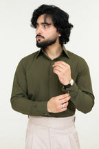 Legacy Royal Olive Dress Shirt
