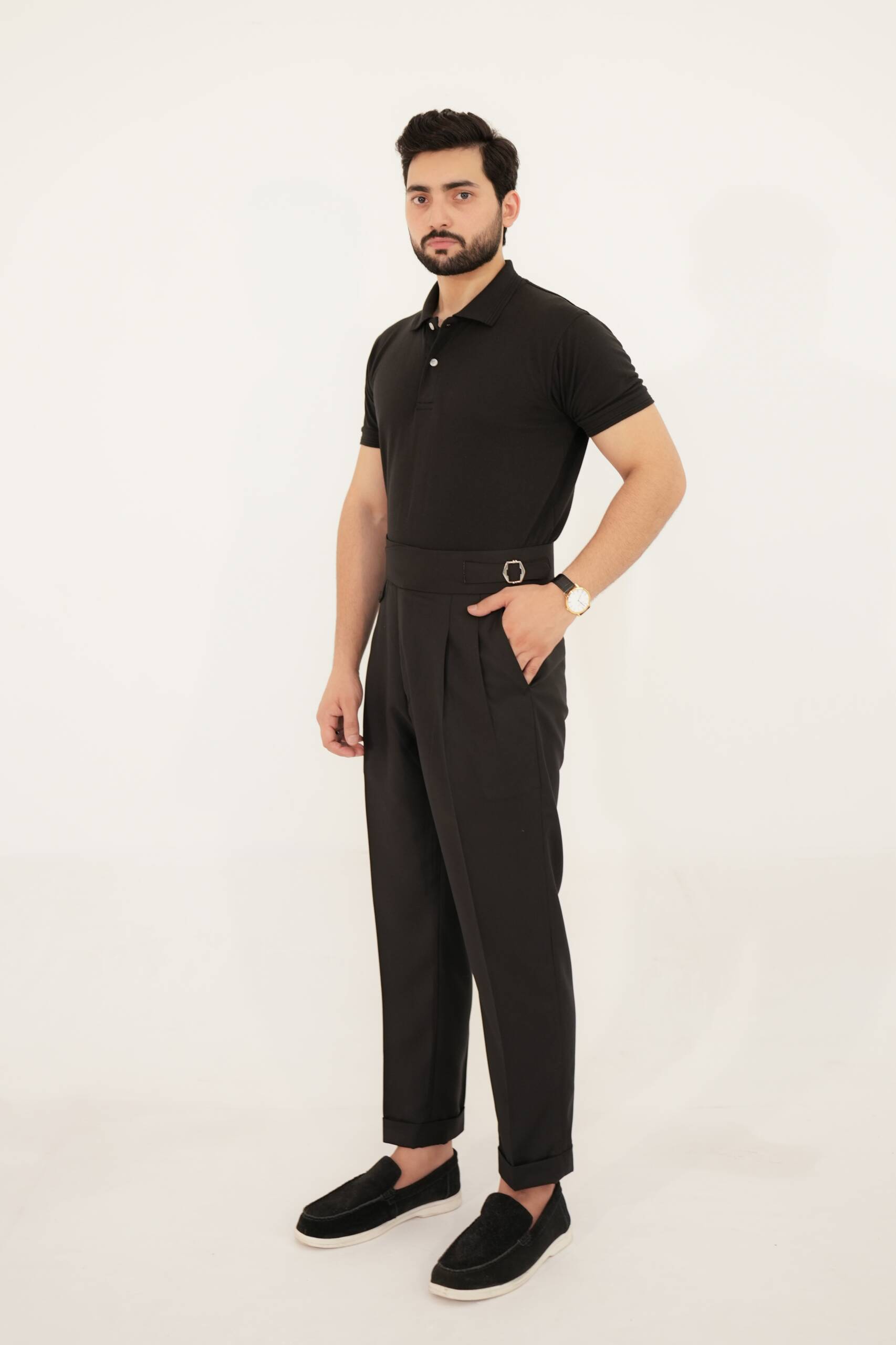 Classic Black Polo Shirt image 1