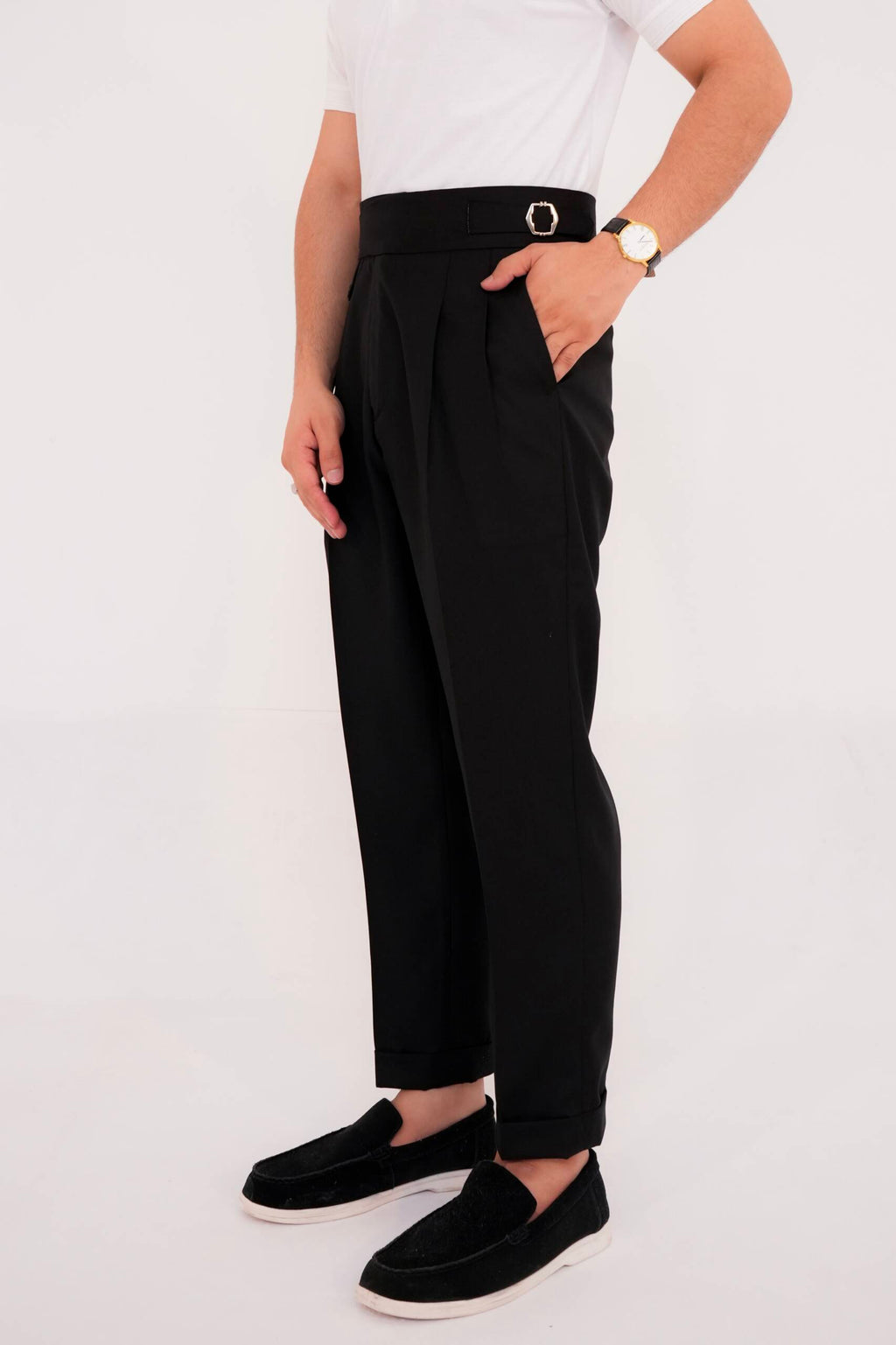 Black Gurkha Pant image 4