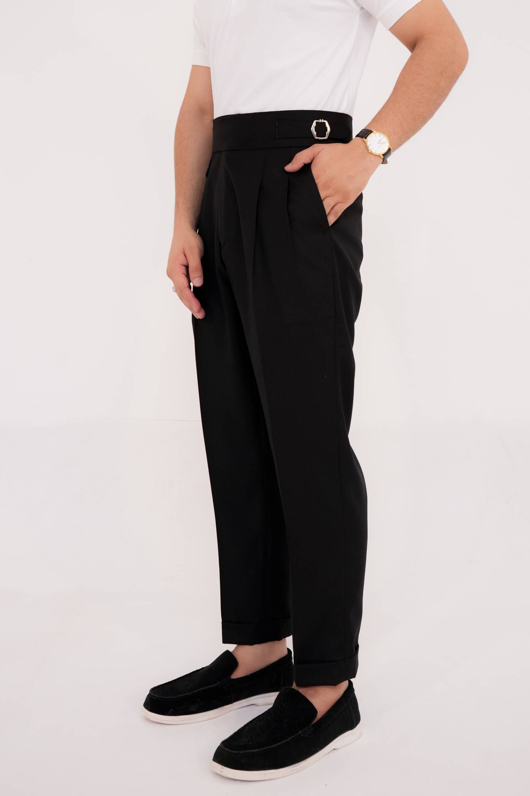 Black Gurkha Pant image 4