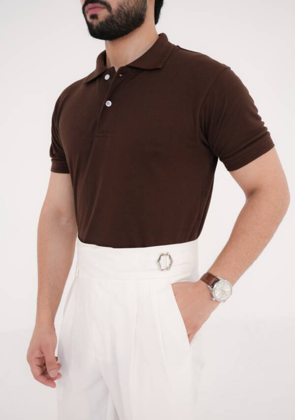 Classic Brown Polo Shirt